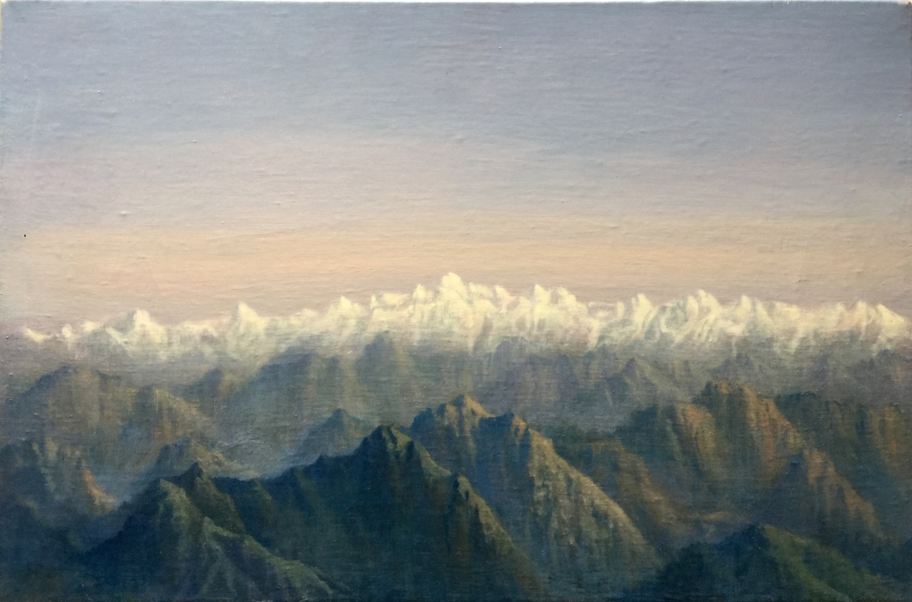 Tobit Roche: Himalayan Landscape No.3